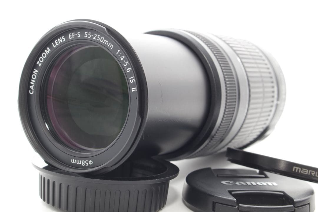純正望遠レンズ✨Canon EF-S 55-250mm IS Ⅱ✨手ぶれ補正