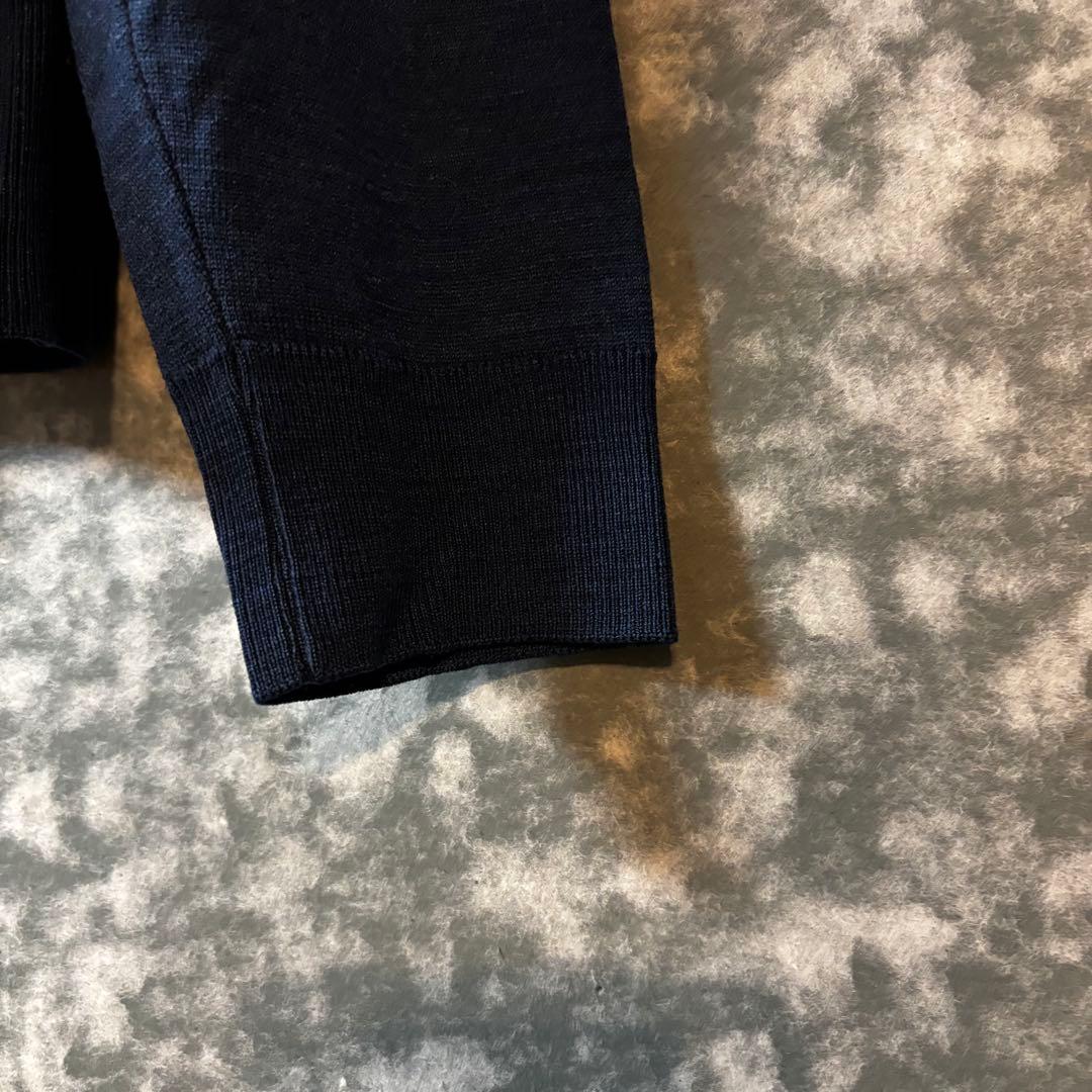 JOHN SMEDLEY イングランド製 Vネックニット ジョンスメドレー