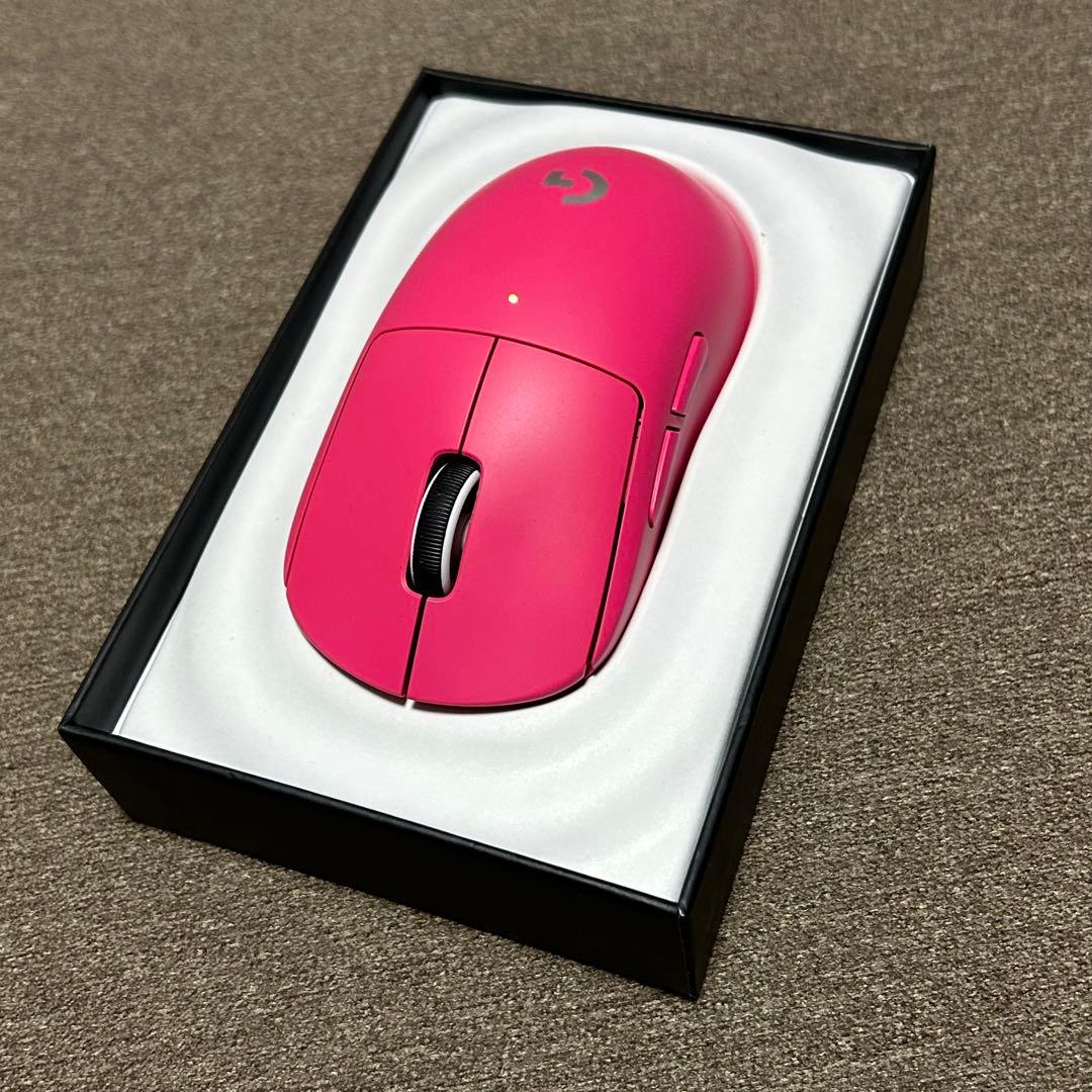 logicool PRO X SUPERLIGHT 2 ピンク