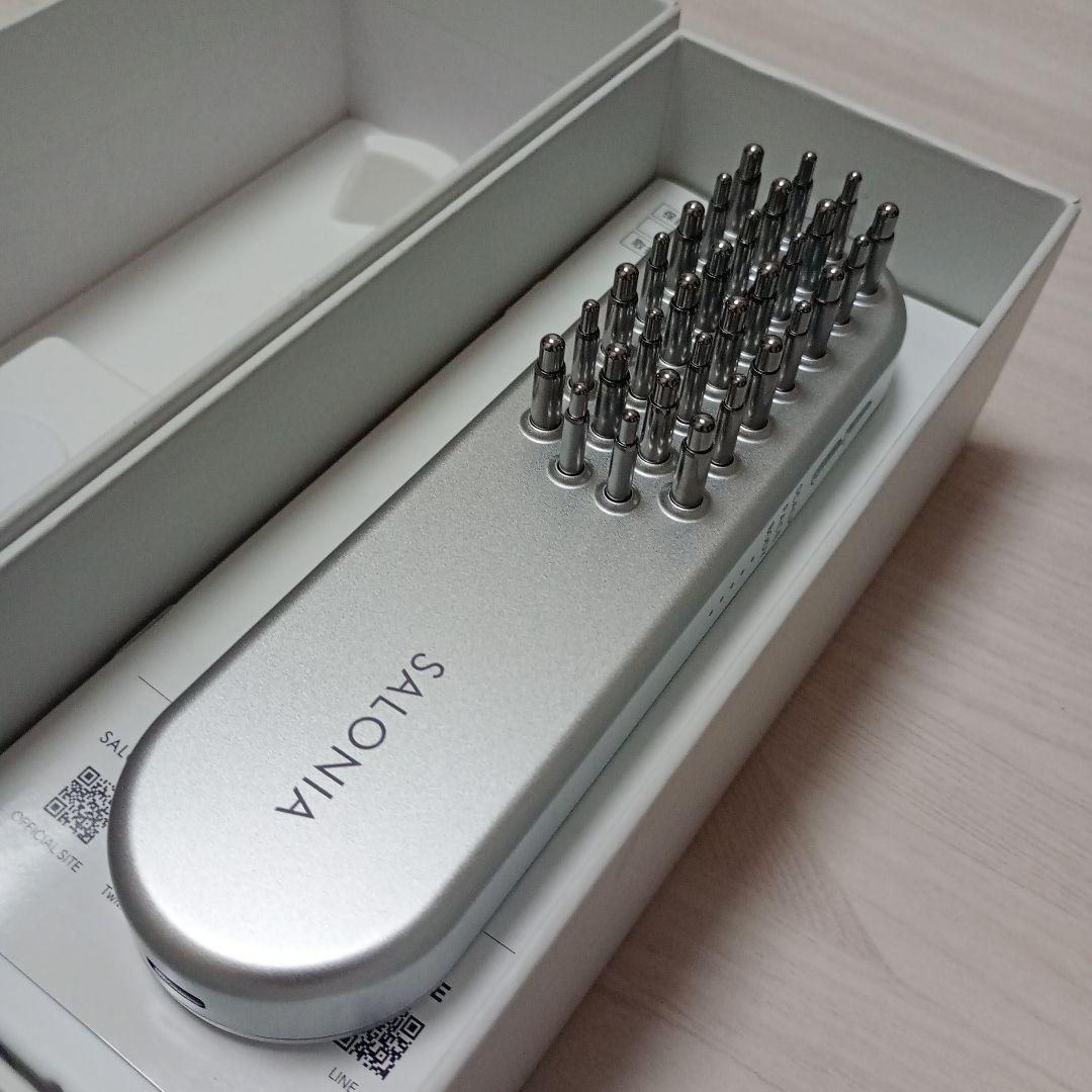 ほぼ新品★サロニア EMSリフトブラシ 説明書、充電ケーブル付