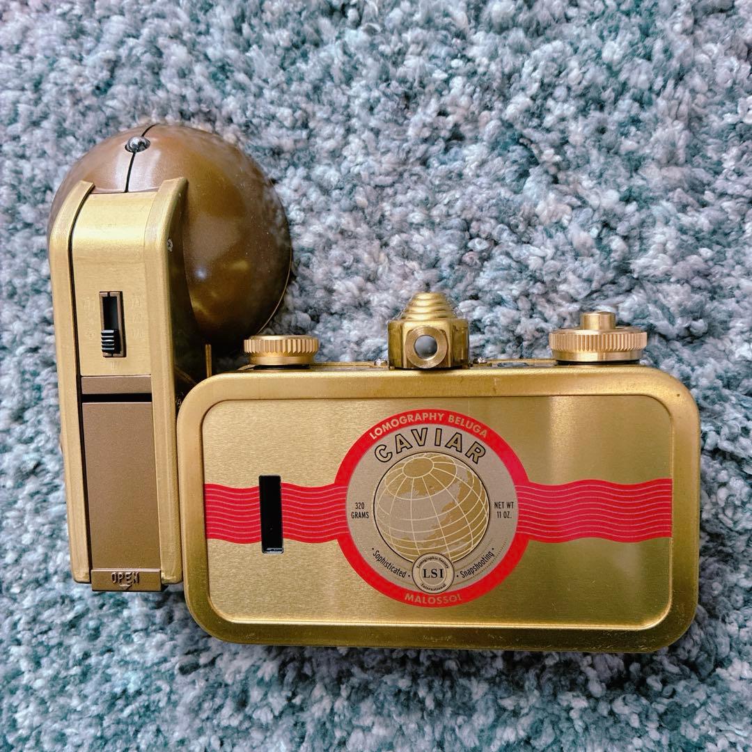 ロモグラフィー　ベルーガ　オイルサーディン缶 メタル　真鍮製　35mmカメラ