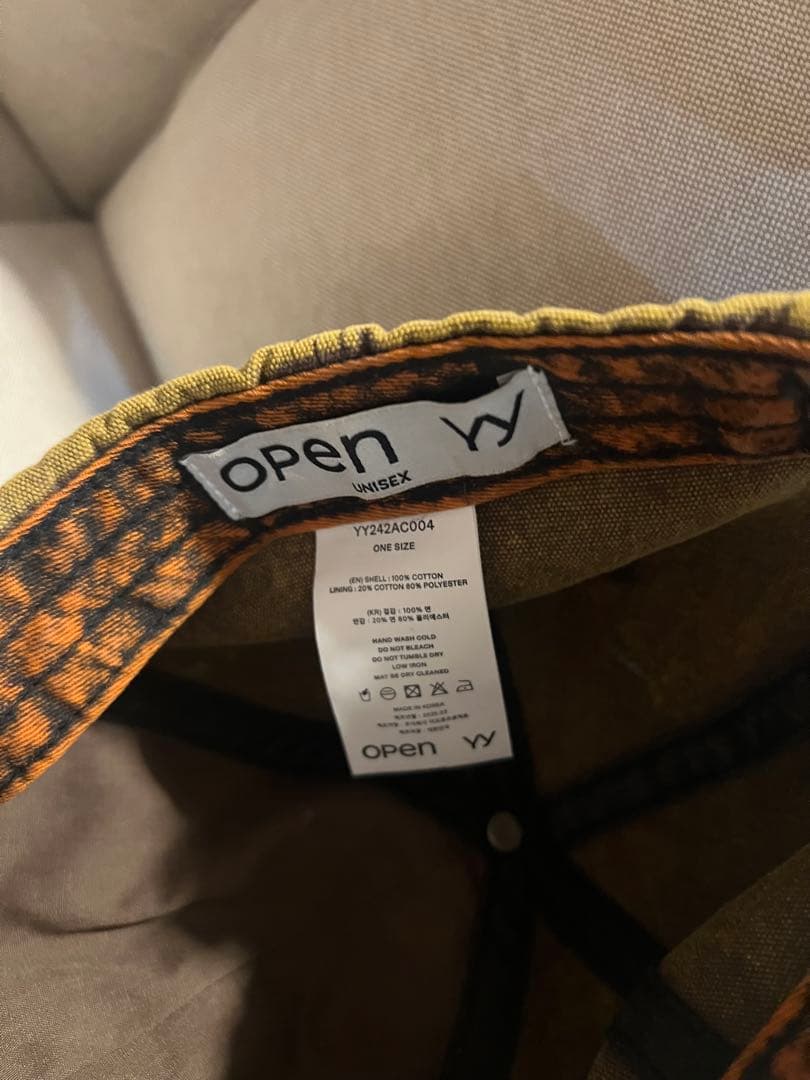 Open yy キャップ　正規品