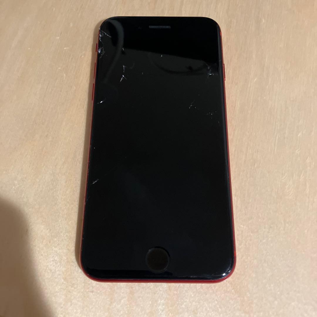 iPhone SE2 本体　ジャンク品（画面割れ）