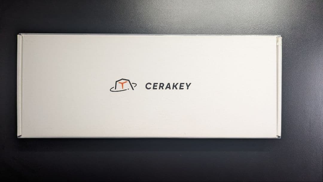 Cerakey セラミック製キーキャップ ホワイト 刻印あり