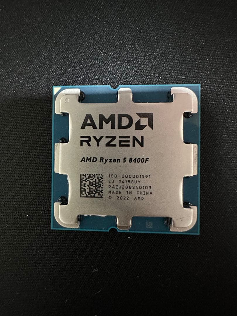 AMD Ryzen 5 8400F (動作確認済み)