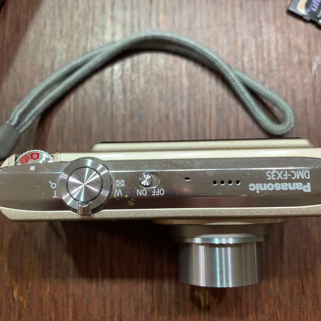 Panasonic LUMIX FX35 ゴールド　デジカメ　動作確認済み