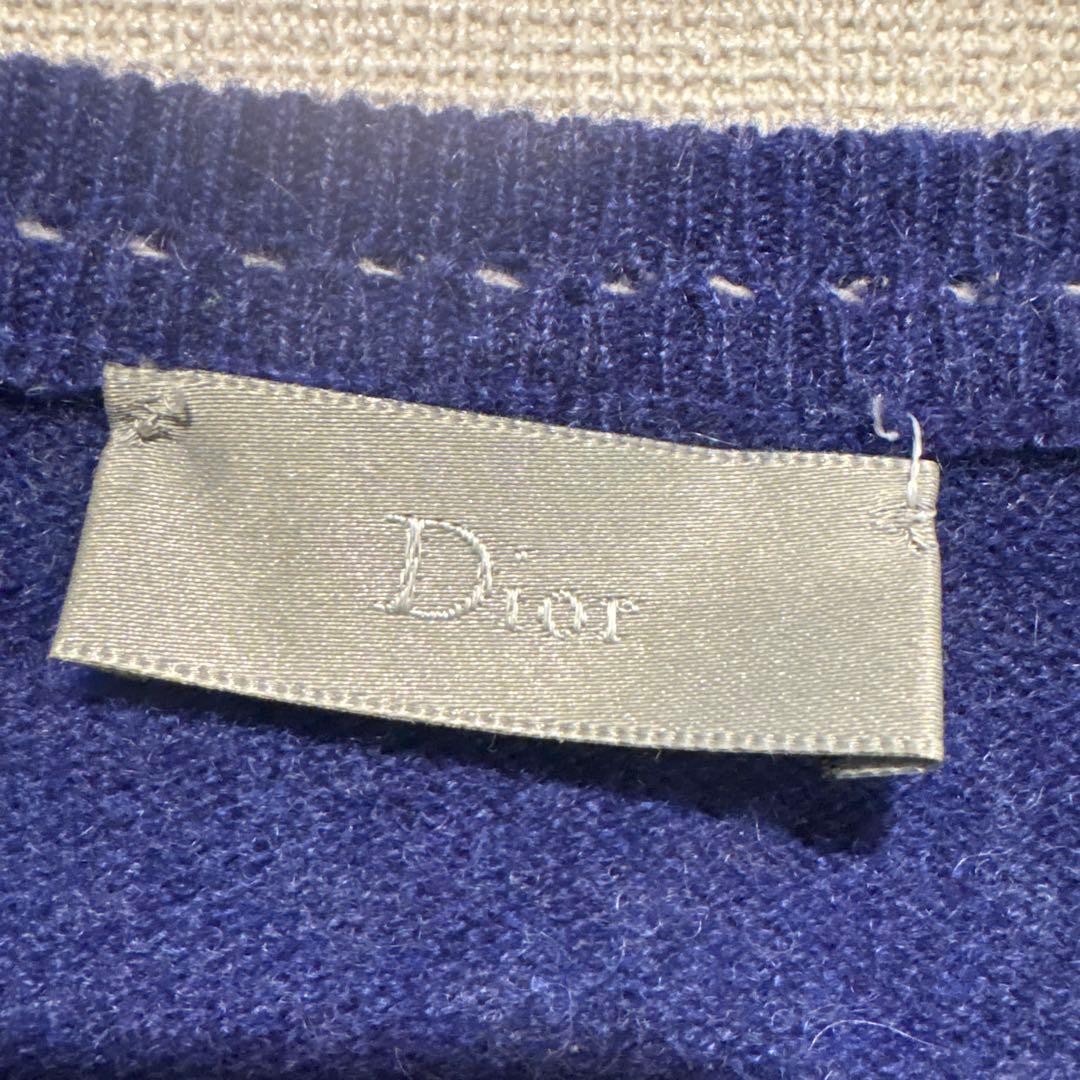 【クリス期】ディオールオム　カシミア100% ニット　クルーネック