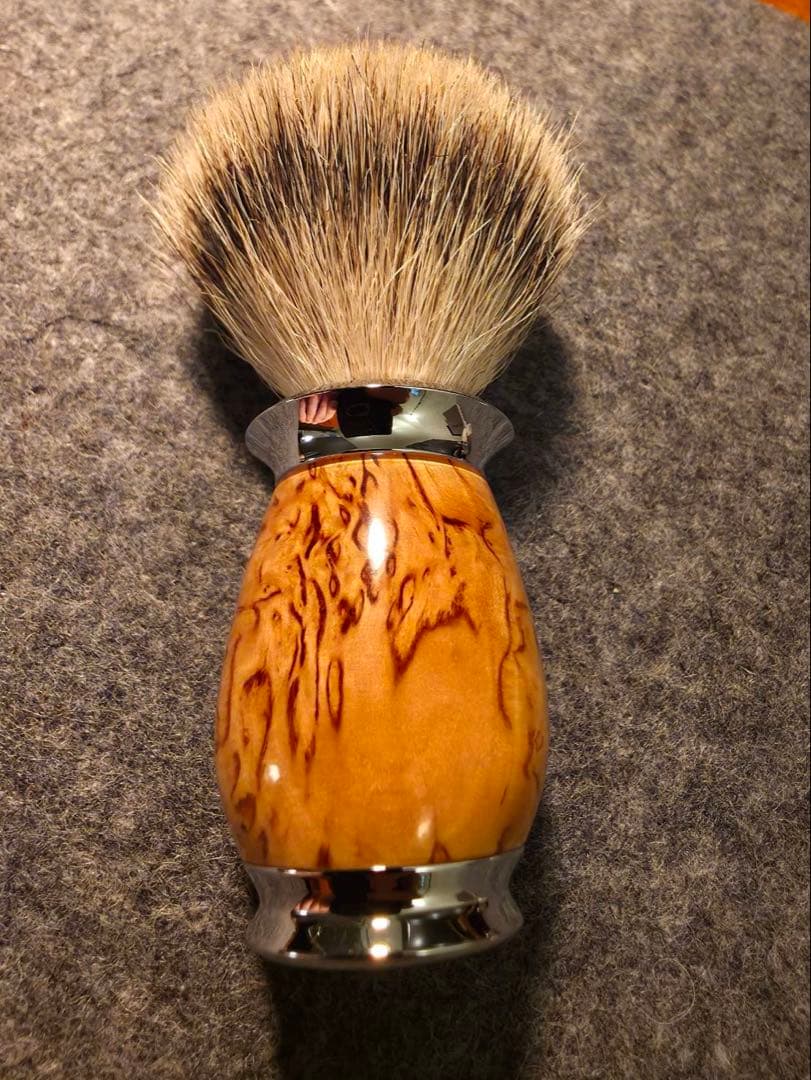 【美品・総額8万円相当】ミューレ シェービング豪華フルセット　フェザー製替刃付き