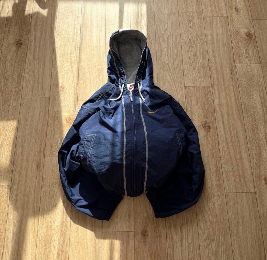 マ*日様 NIKE Puffer Nylon Jacket パファー 中綿 ジャ