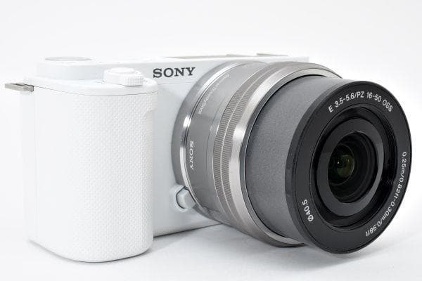 【美品】SONY α ZV-E10L レンズキット シューティンググリップ付き