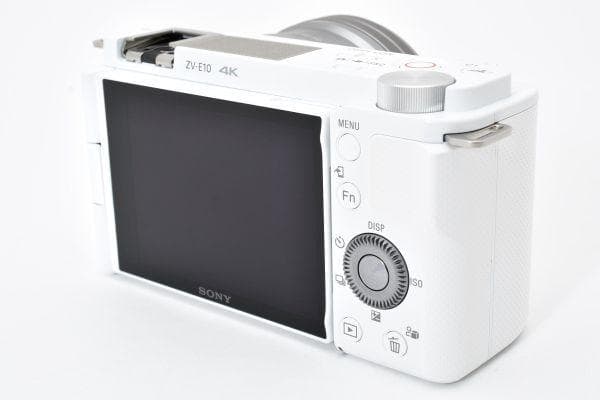 【美品】SONY α ZV-E10L レンズキット シューティンググリップ付き