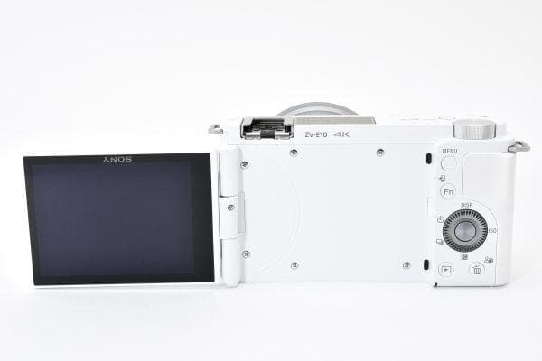 【美品】SONY α ZV-E10L レンズキット シューティンググリップ付き