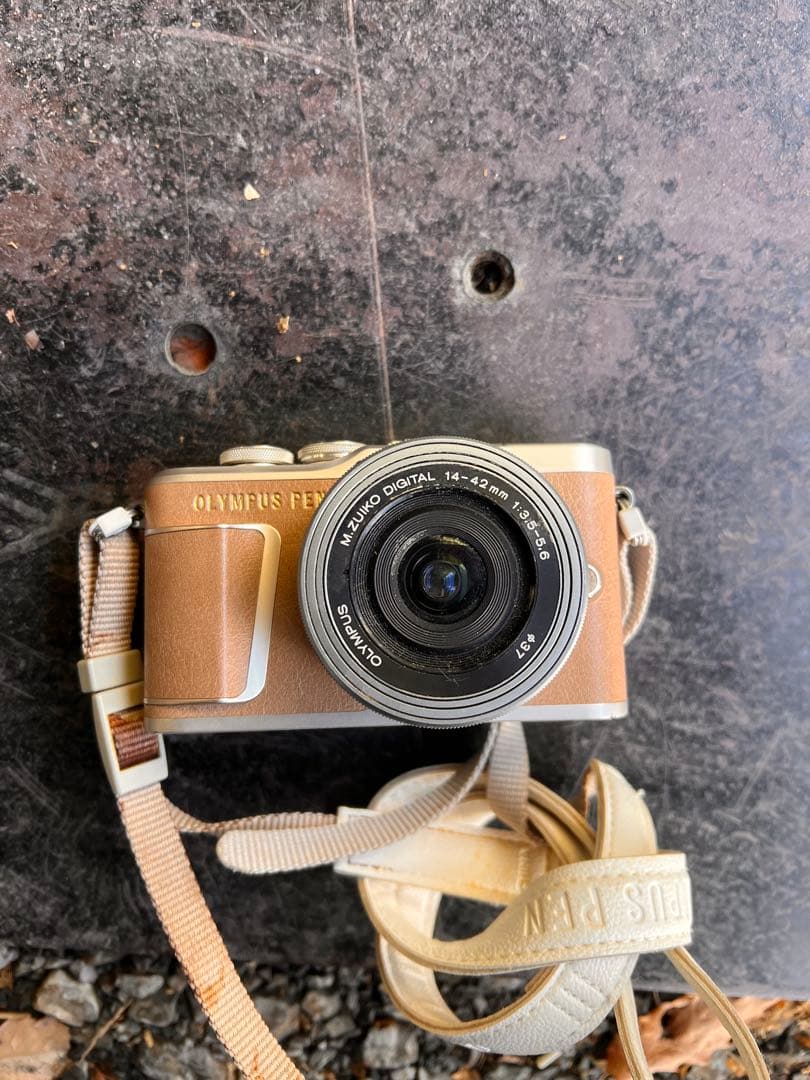 OLYMPUS E-PL9 ブラウン 14-42mmレンズ付き