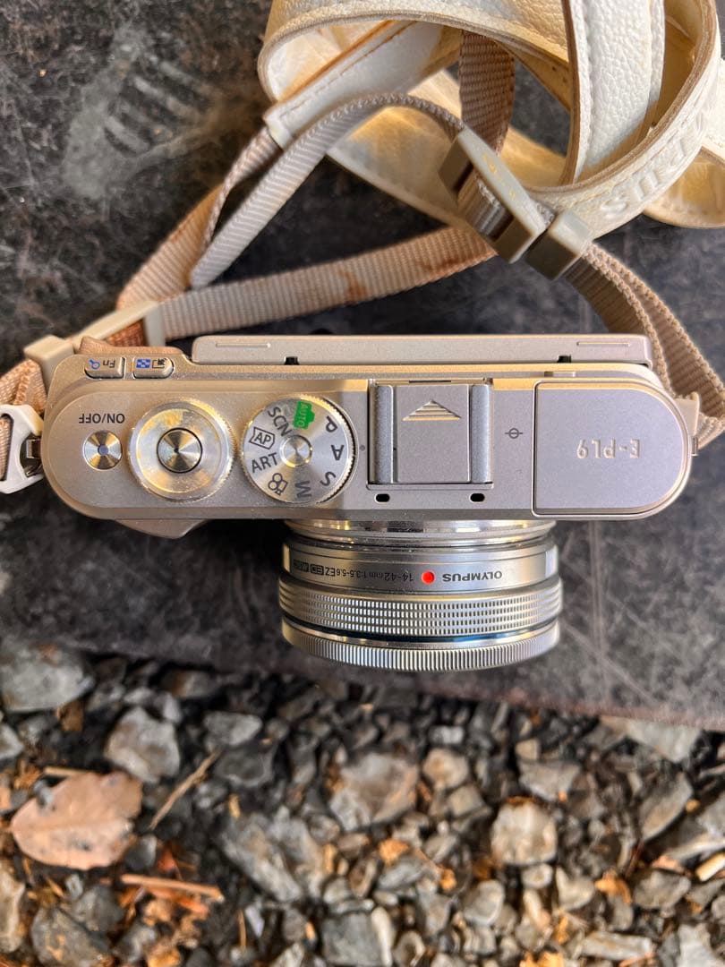 OLYMPUS E-PL9 ブラウン 14-42mmレンズ付き