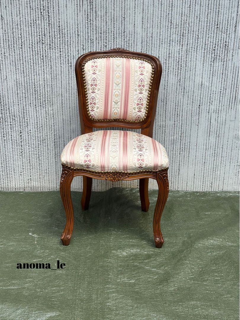 【ドレッサーチェア】木製　猫足　ロココ調　アンティークヴィンテージ◎