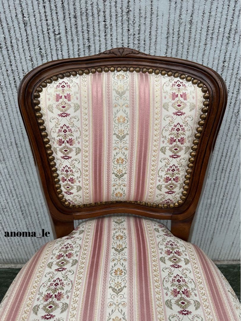 【ドレッサーチェア】木製　猫足　ロココ調　アンティークヴィンテージ◎