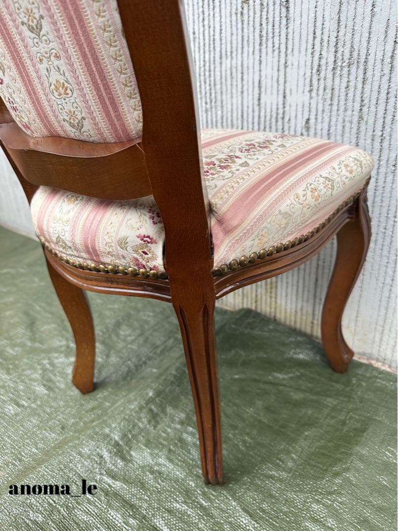 【ドレッサーチェア】木製　猫足　ロココ調　アンティークヴィンテージ◎