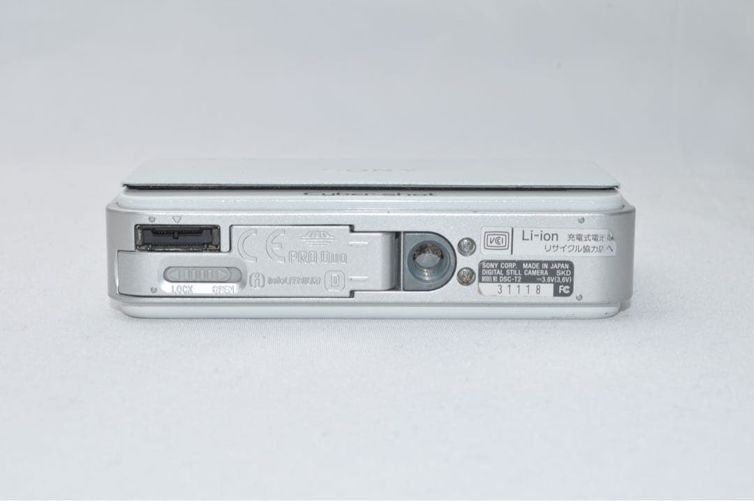 【動作OK】 SONY ソニー DSC-T2 コンパクト デジタル カメラ