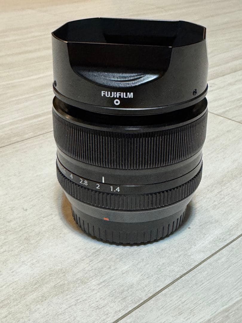 【美品】FUJIFILM XF35mm F1.4 レンズ+フード