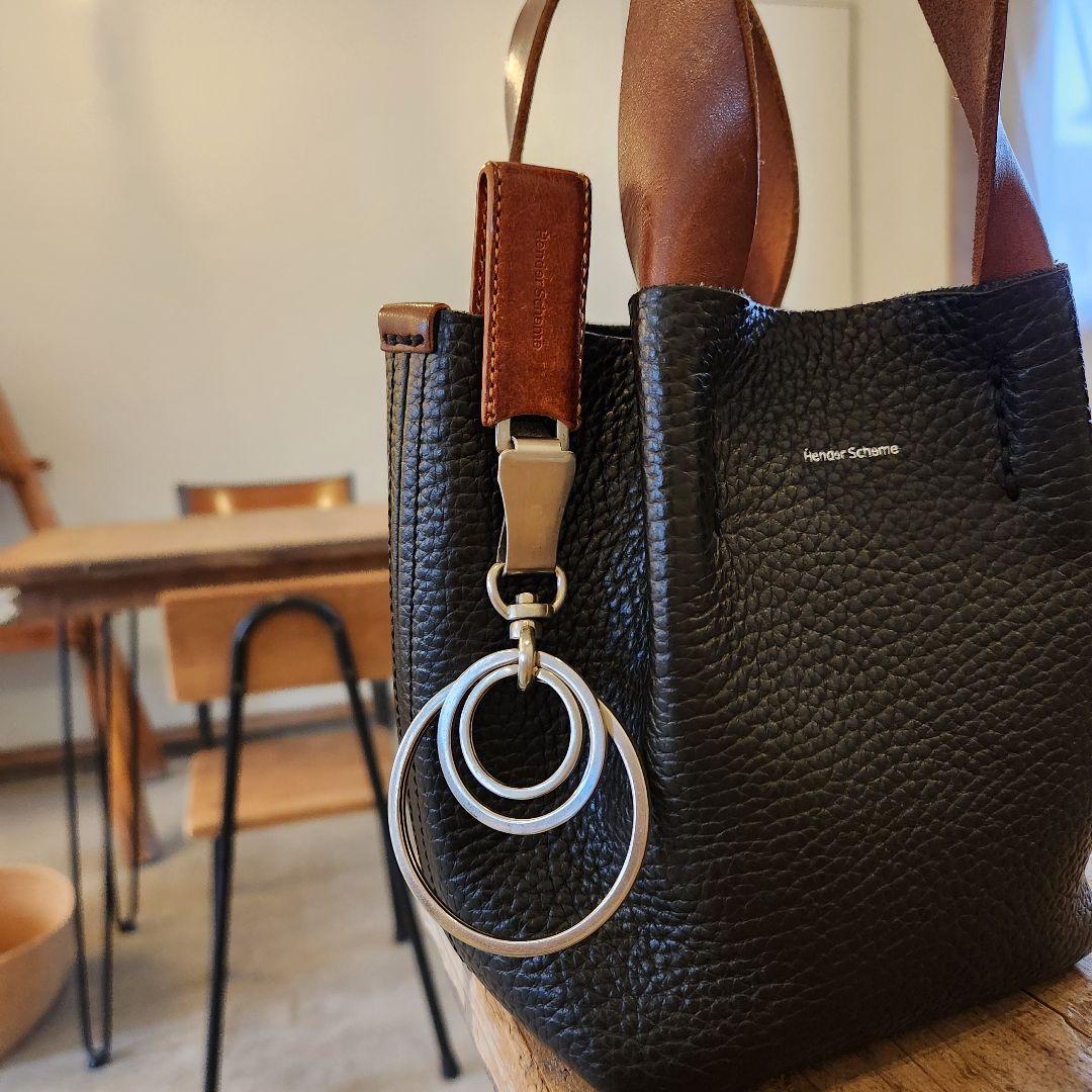 Hender scheme エンダースキーマ シルバー イエロー キーリング