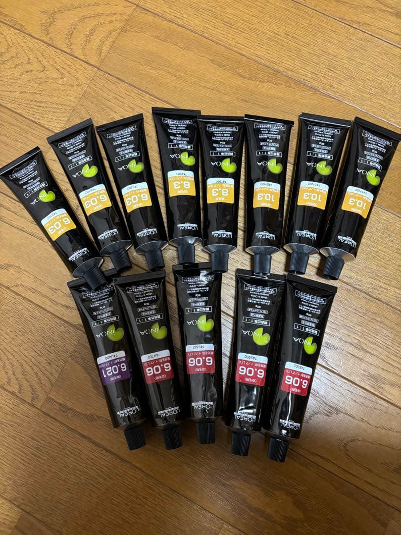 ヘアカラー剤71本セット