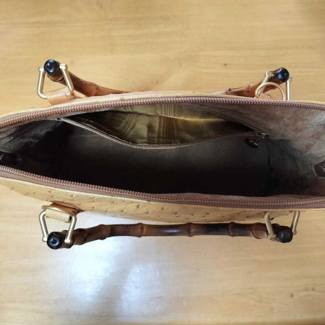 【美品】グッチ GUCCI バッグ（ストラップ＆鏡&鏡入れ付属） ベージュ