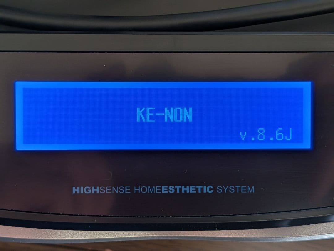 KE-NON ケノン 脱毛器 Ver8.6J マットブラック