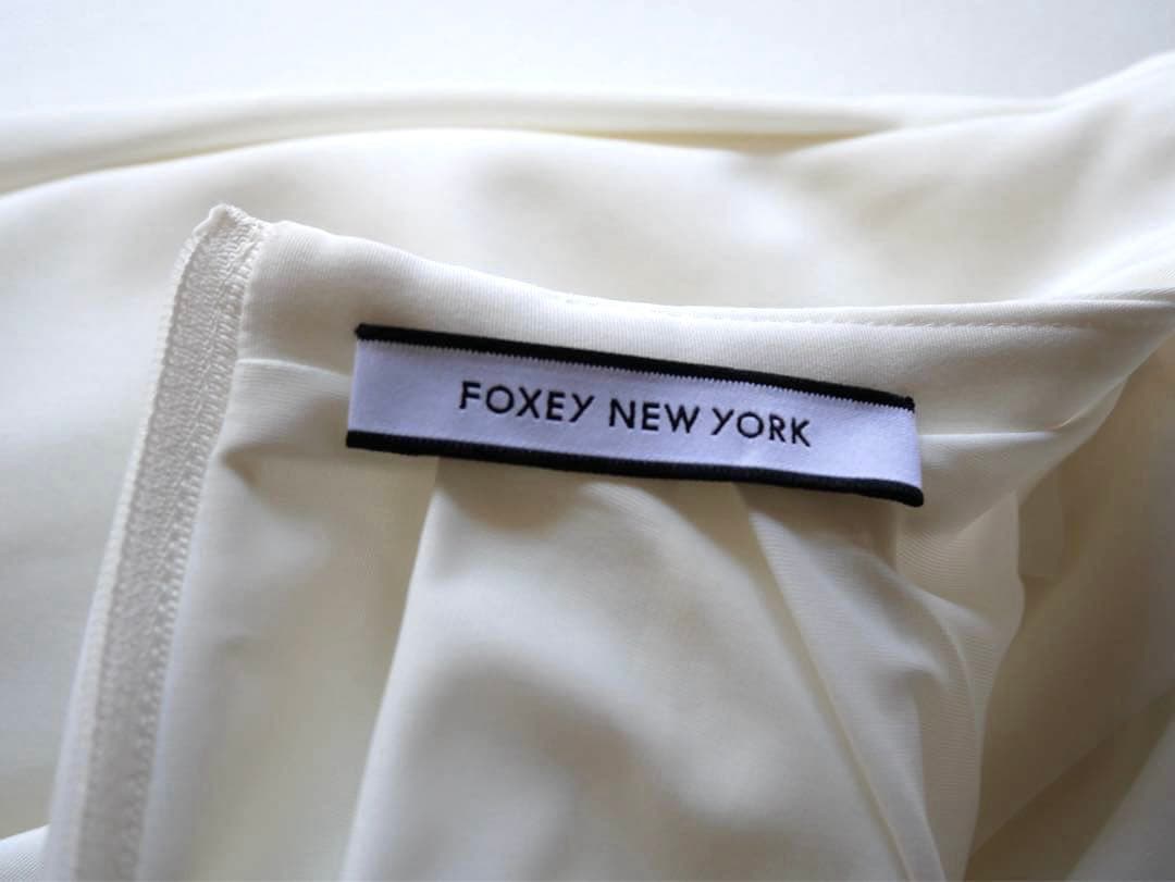 フォクシーニューヨーク　フレアースカート　サイズ40 ホワイト