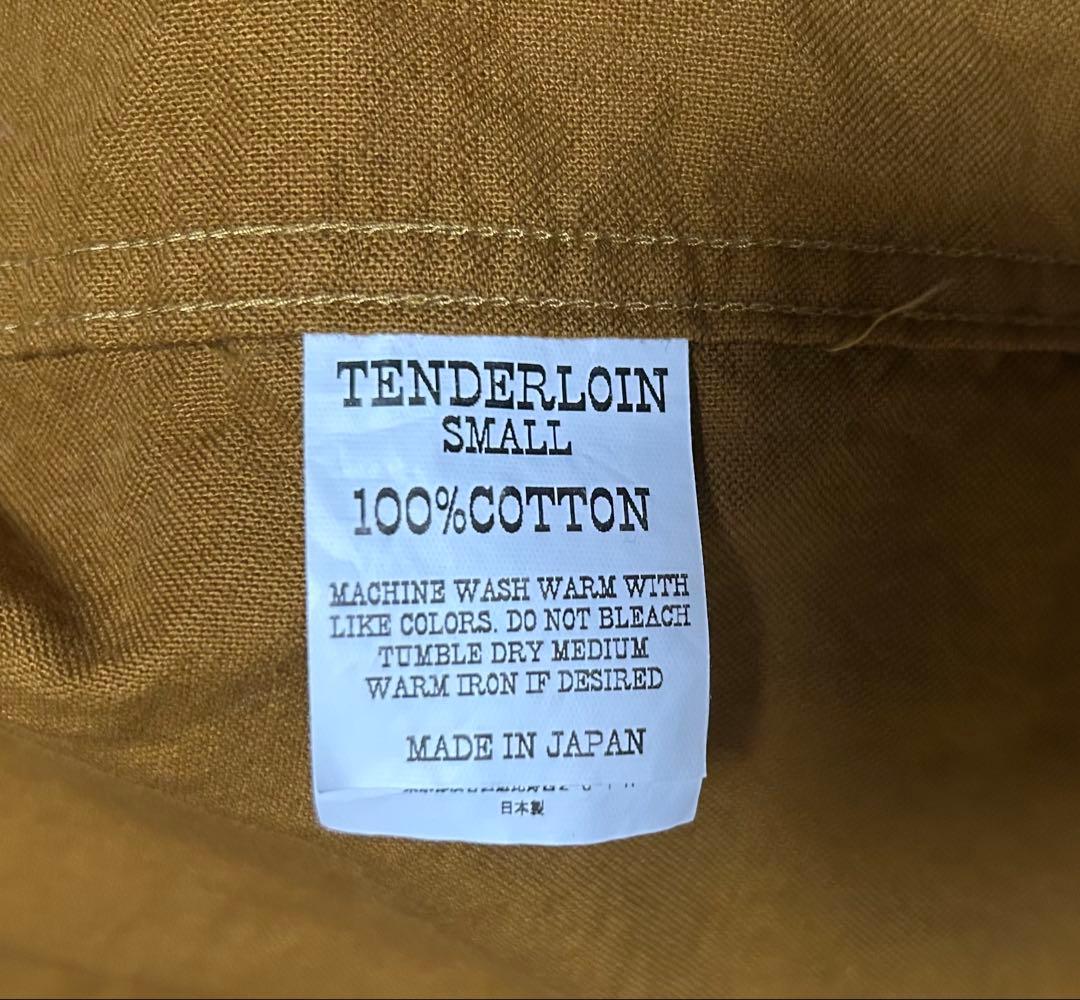 Tenderloin CHOMOIS CLOTH SHT シャモアクロスシャツ