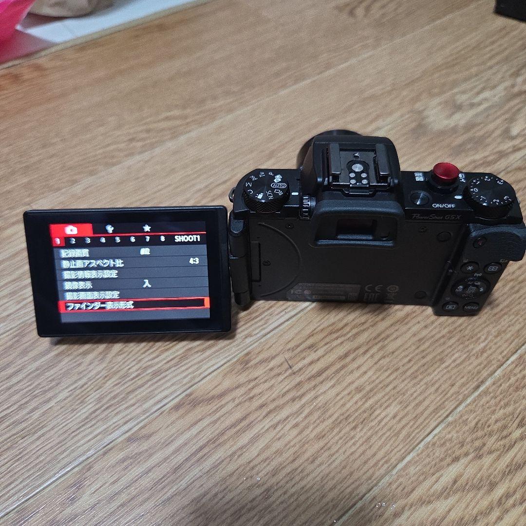 Canon PowerShot G5 X 本体と付属品