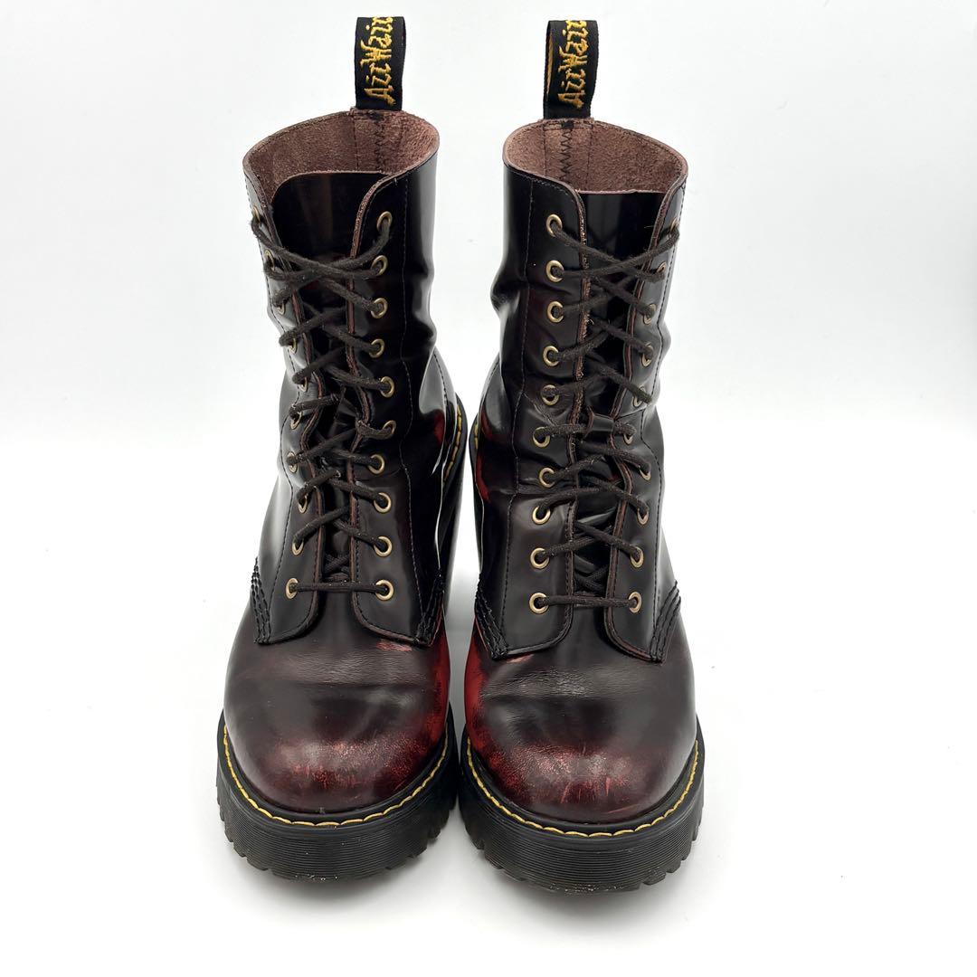 【美品】ドクターマーチン KENDRA 厚底ヒールブーツ