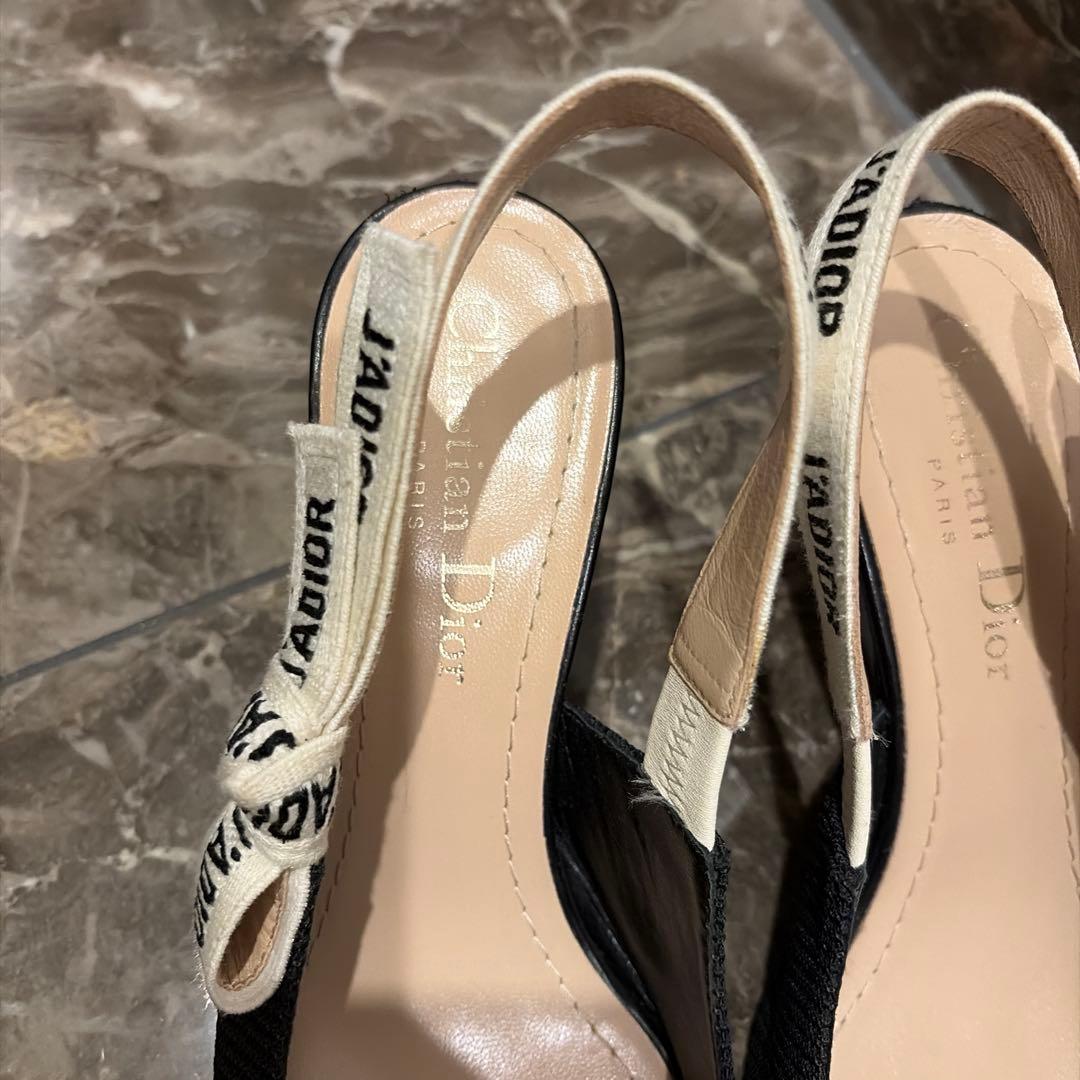 Christian Dior JADIOR スリングバックパンプス