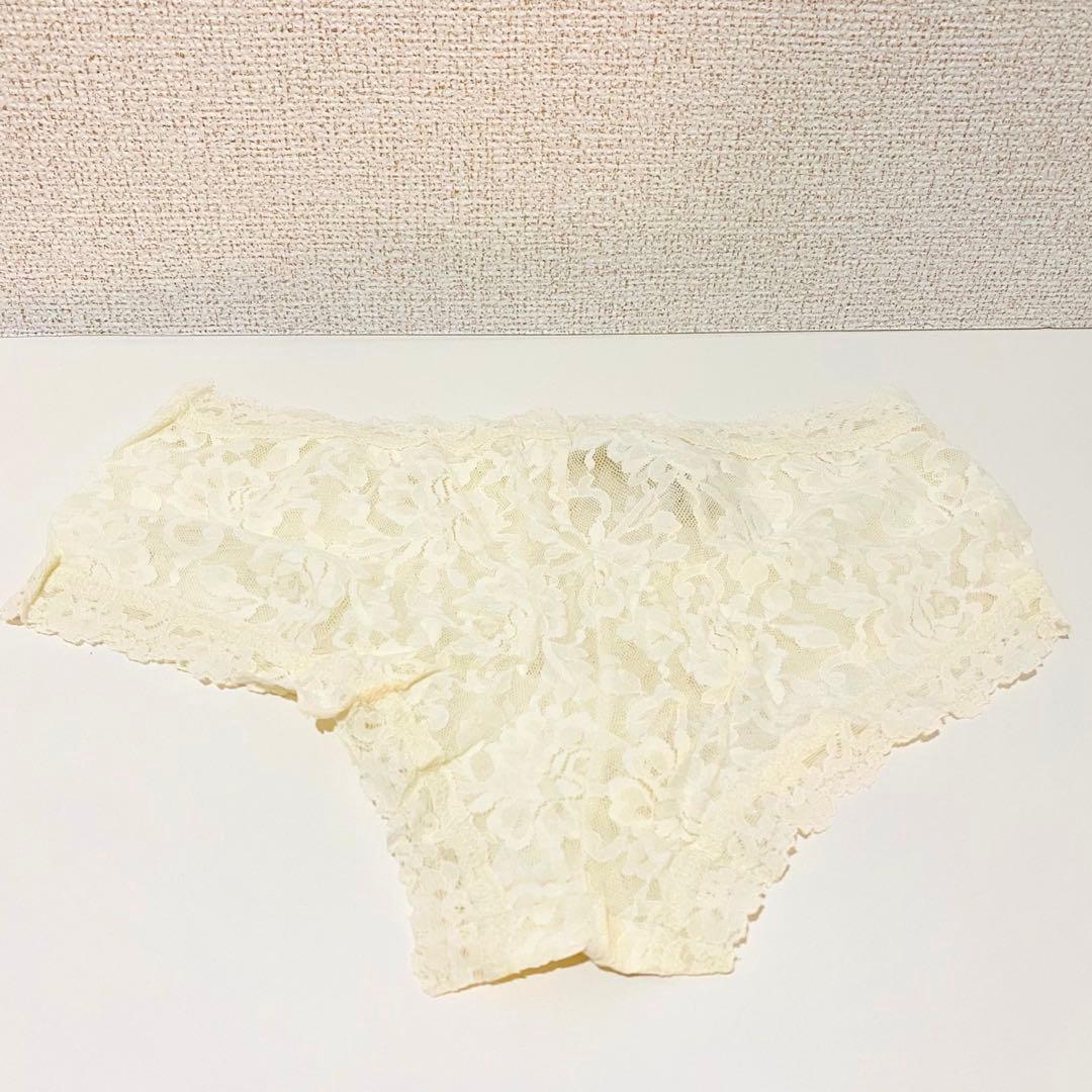 【新品未使用】ハンキーパンキー　ボーイショーツ　3点　レース　総柄