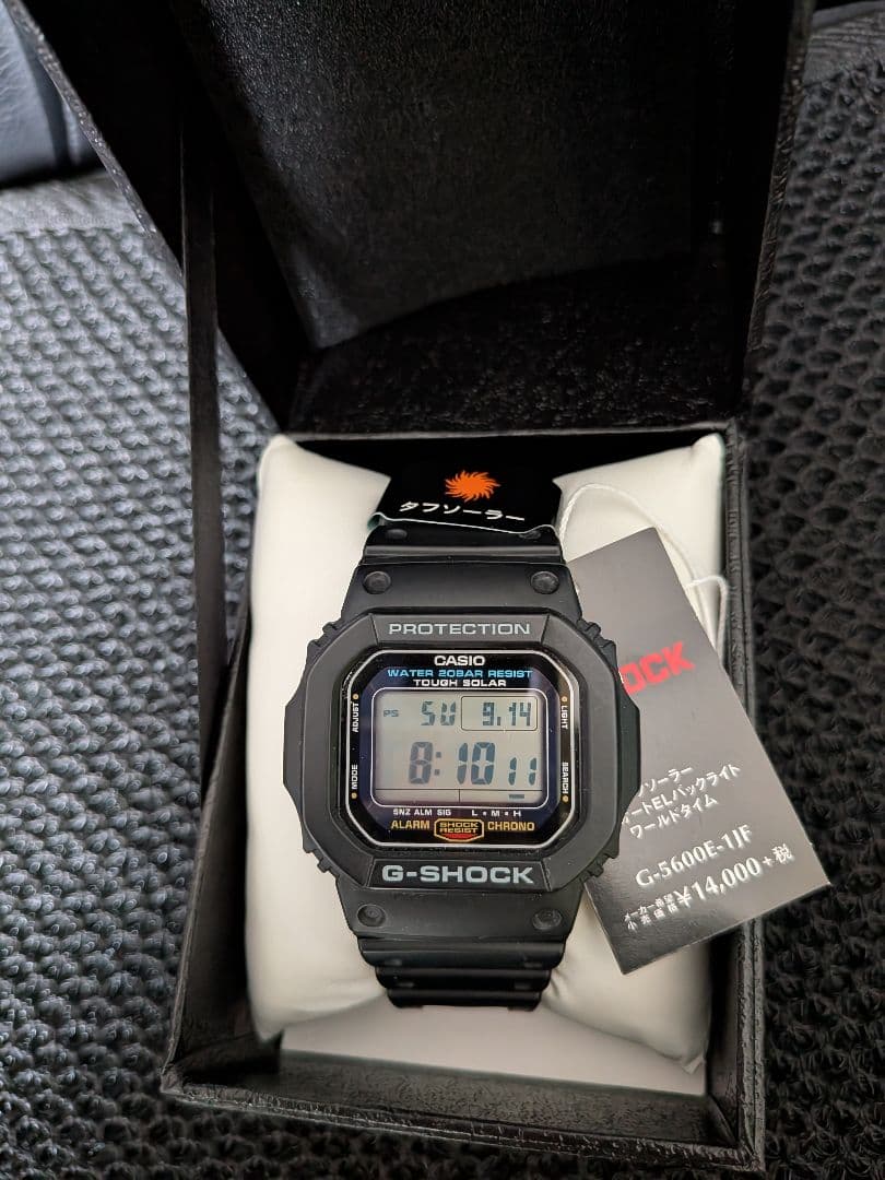 タグ付属☆G-5600E-1JF タフソーラー ELバックライト