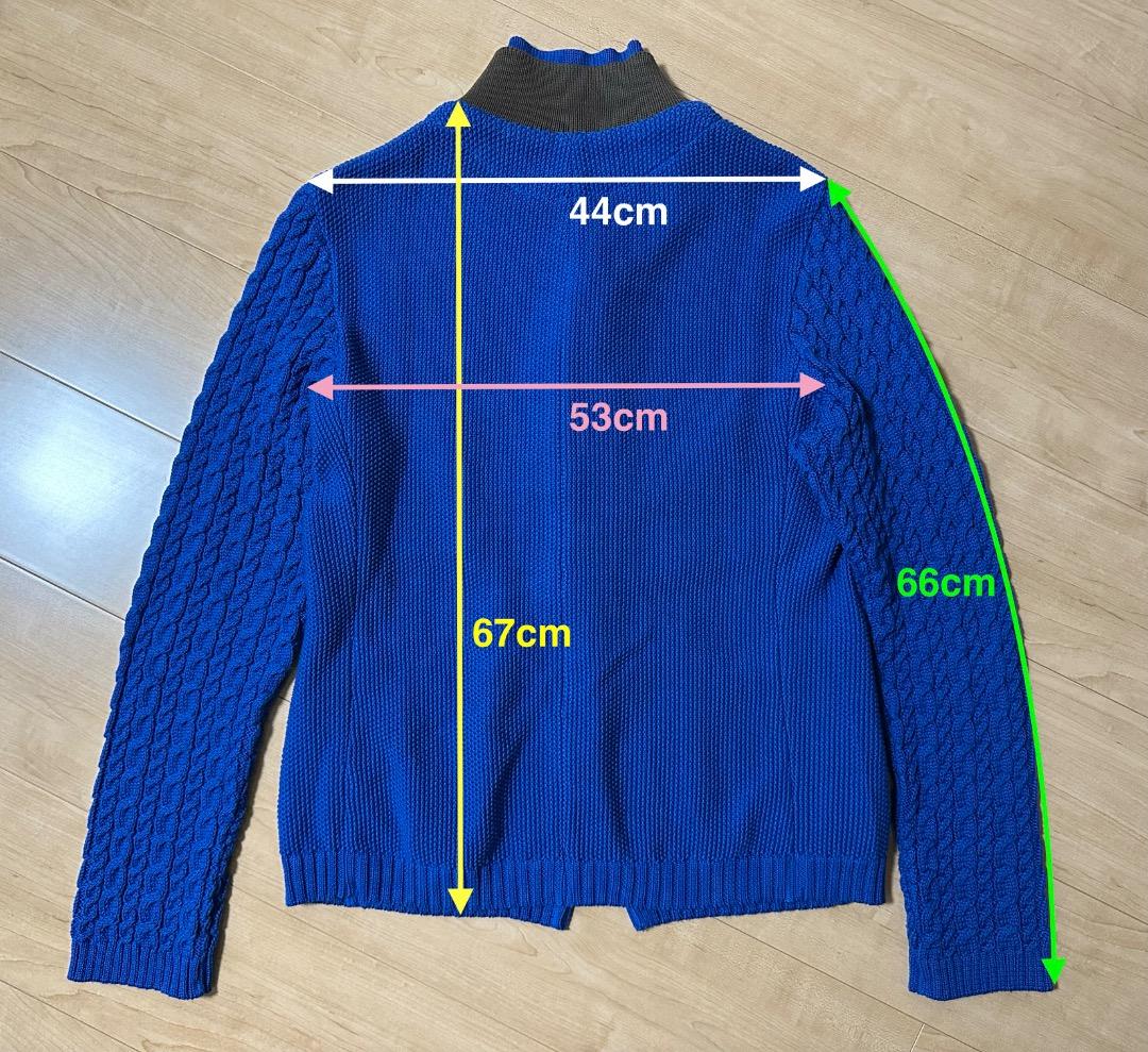 ◉ponchan◉ UNDERCOVER コットンニットジャケット