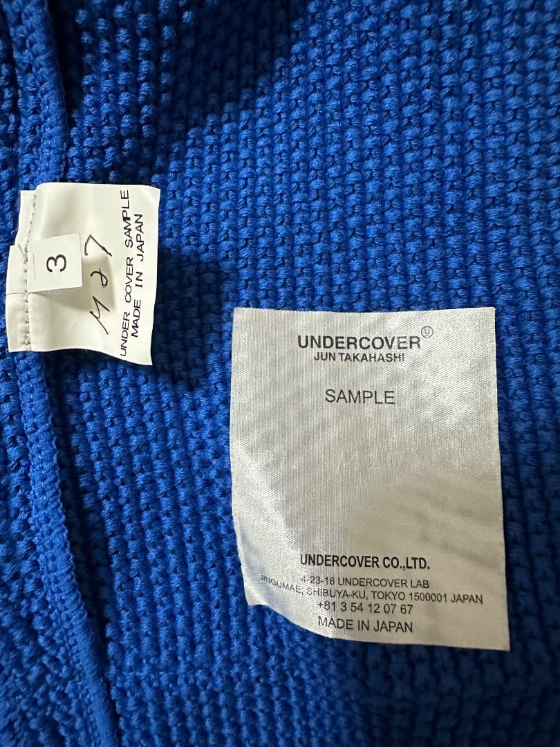◉ponchan◉ UNDERCOVER コットンニットジャケット