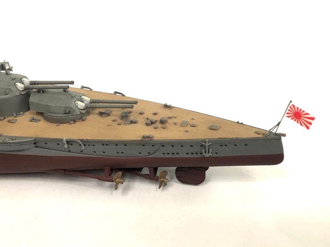 フジミ　1/500 長門　完成品