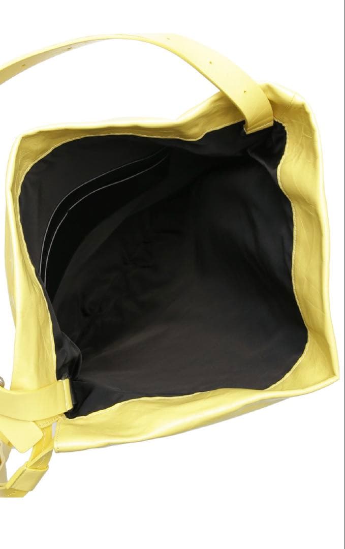 バッグ JIL SANDER Drawstring Bag pastel yellow