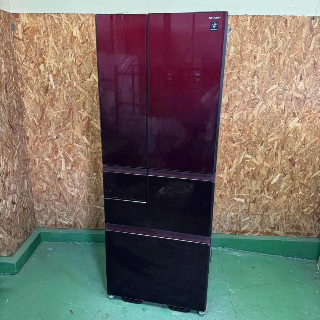 310 関東配送　冷蔵庫　大型　500L強　6ドア　観音開き　希少カラー　美品