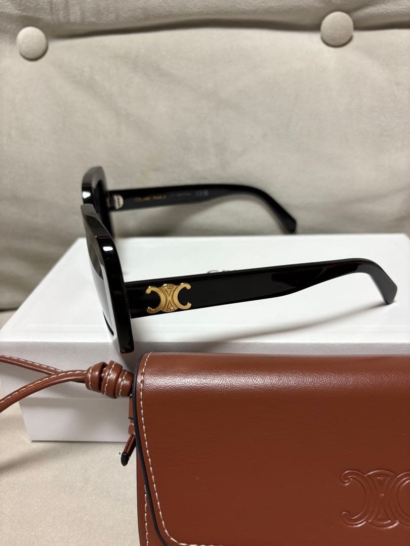 【CELINE】ブラック サングラス ケース付き