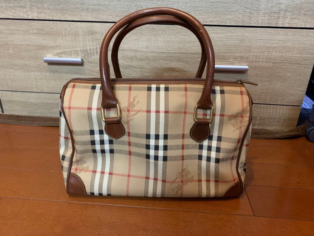 JYUNさまご購入専用ページです‼️Burberry チェック柄 ボストンバッグ