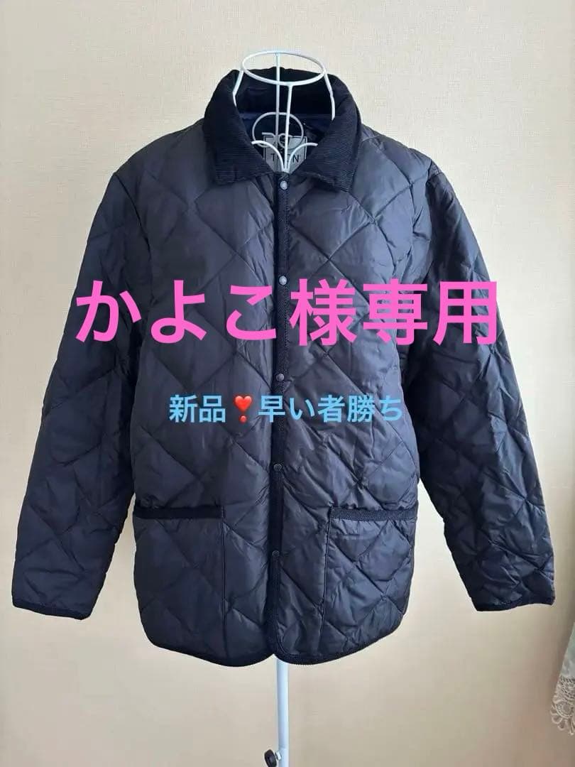 TAION シティ ダウンカーディガン　XL ブラック❣️最終値下げ！