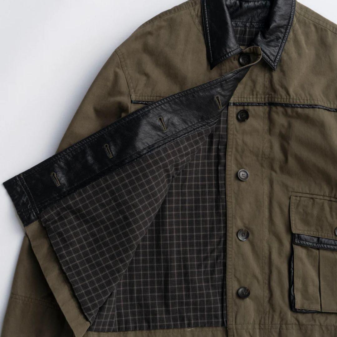 【25aw 新品】メゾンスペシャル　Military Cape Jacket