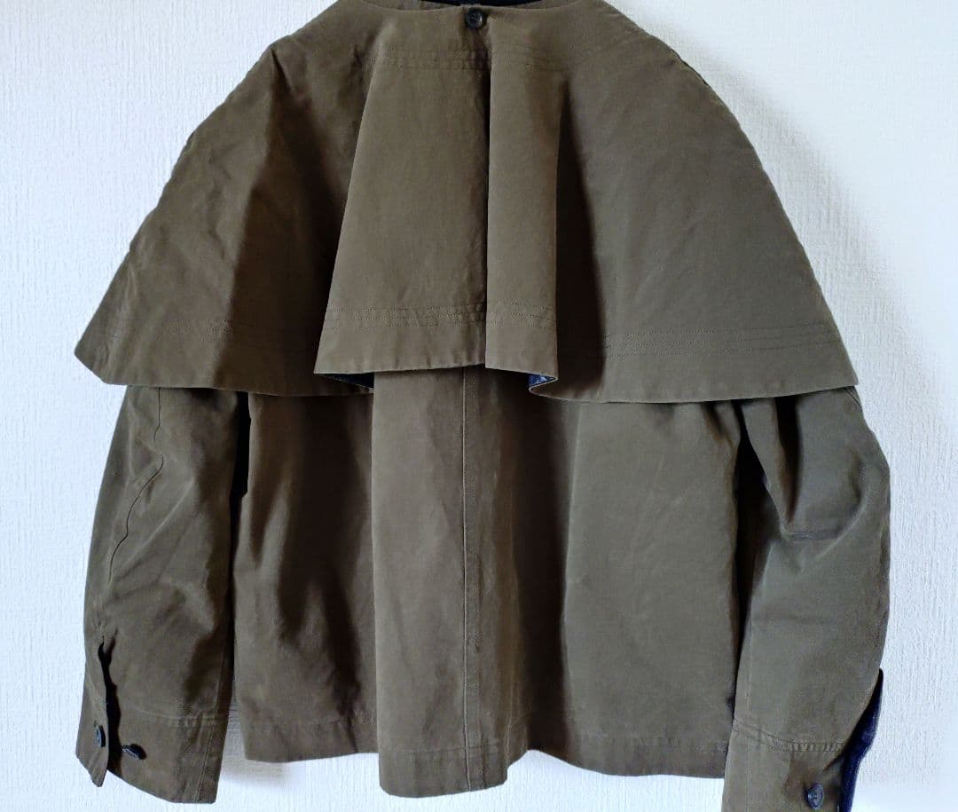 【25aw 新品】メゾンスペシャル　Military Cape Jacket