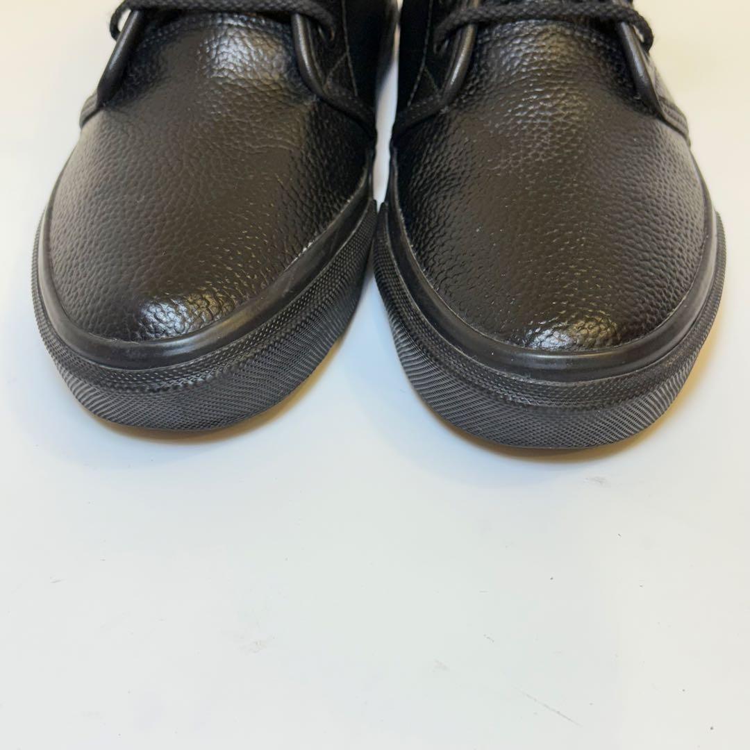 (美品)VANS チャッカブーツ 黒 レザー 26cm
