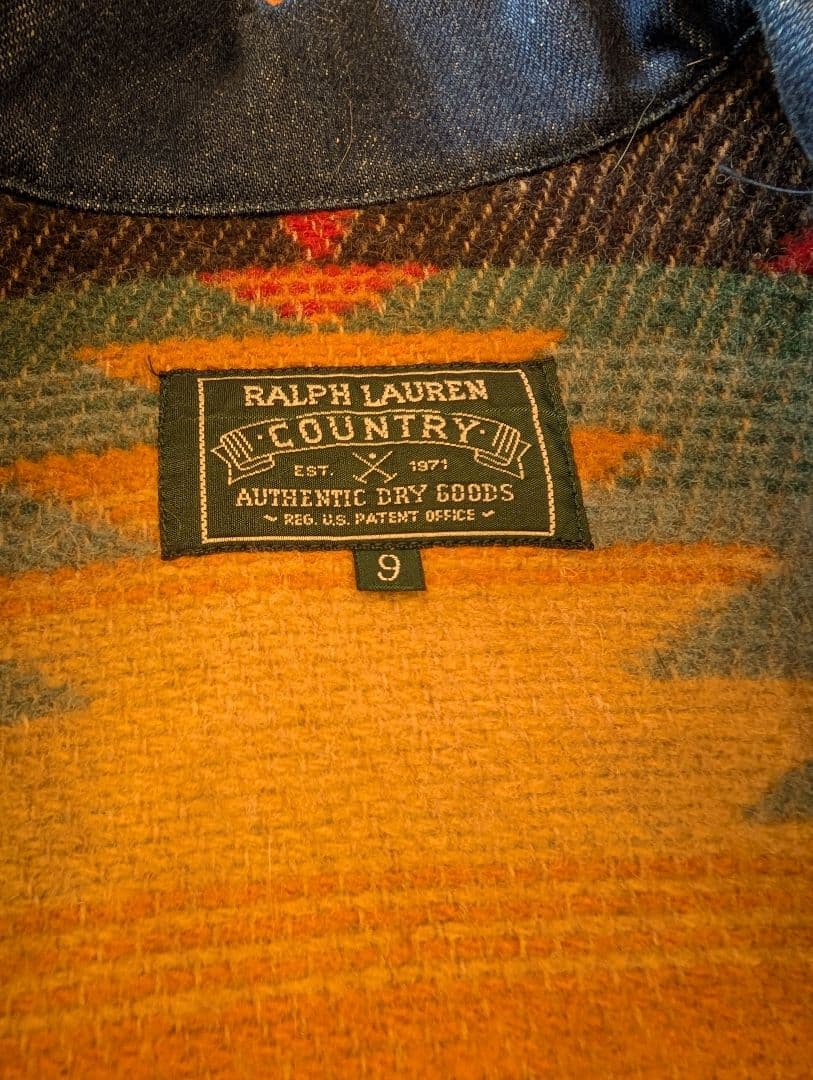 n*認様 美品ヴィンテージラルフローレンデニムジャケット　希少　メンズM アウタ