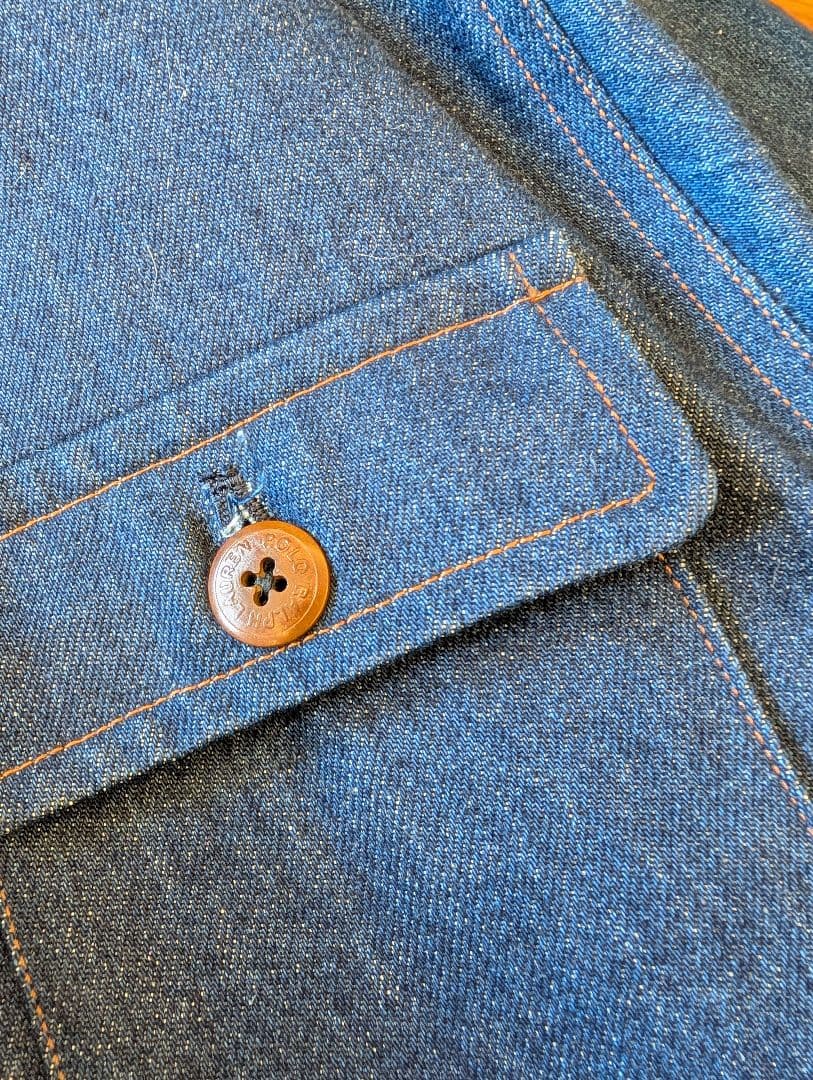 n*認様 美品ヴィンテージラルフローレンデニムジャケット　希少　メンズM アウタ