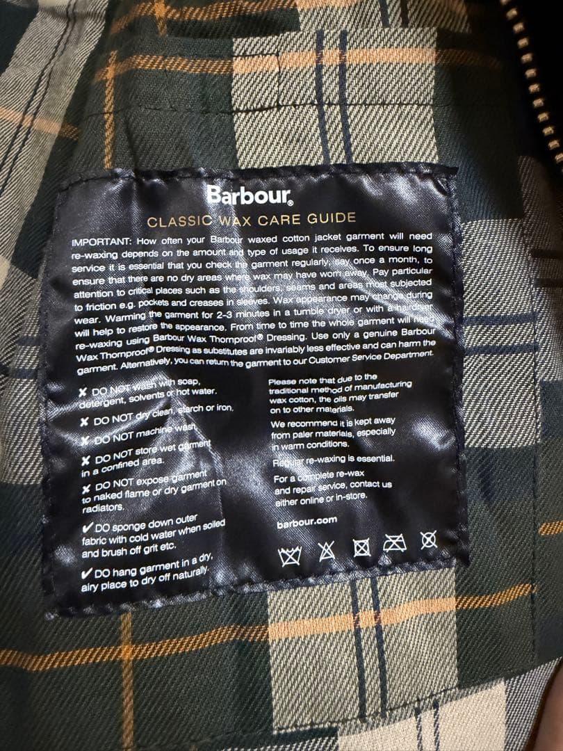 【超定番】Barbour セージグリーンのBEDALE サイズ42 (XL相当)