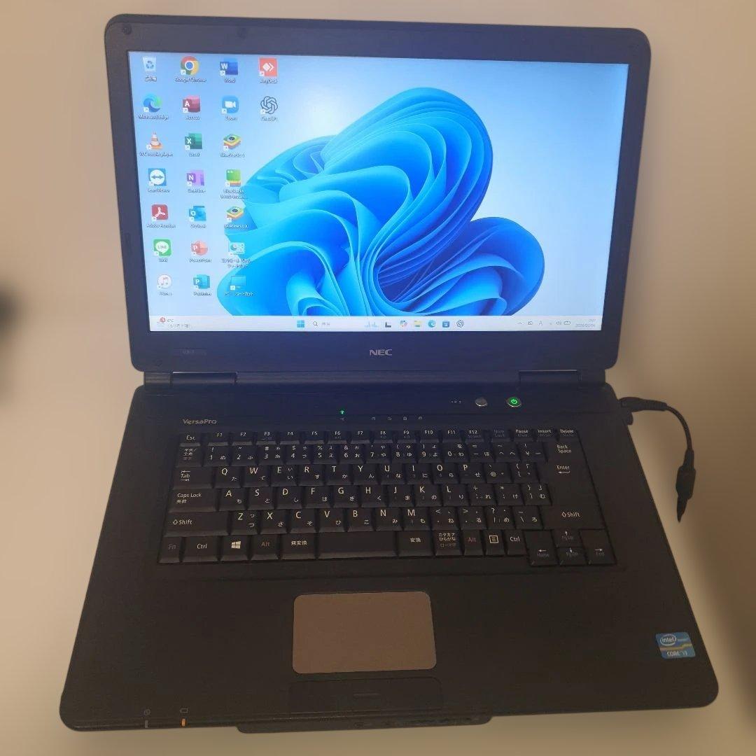 ノートパソコンWindows11高性能Core i3マイクロソフトオフィス付き