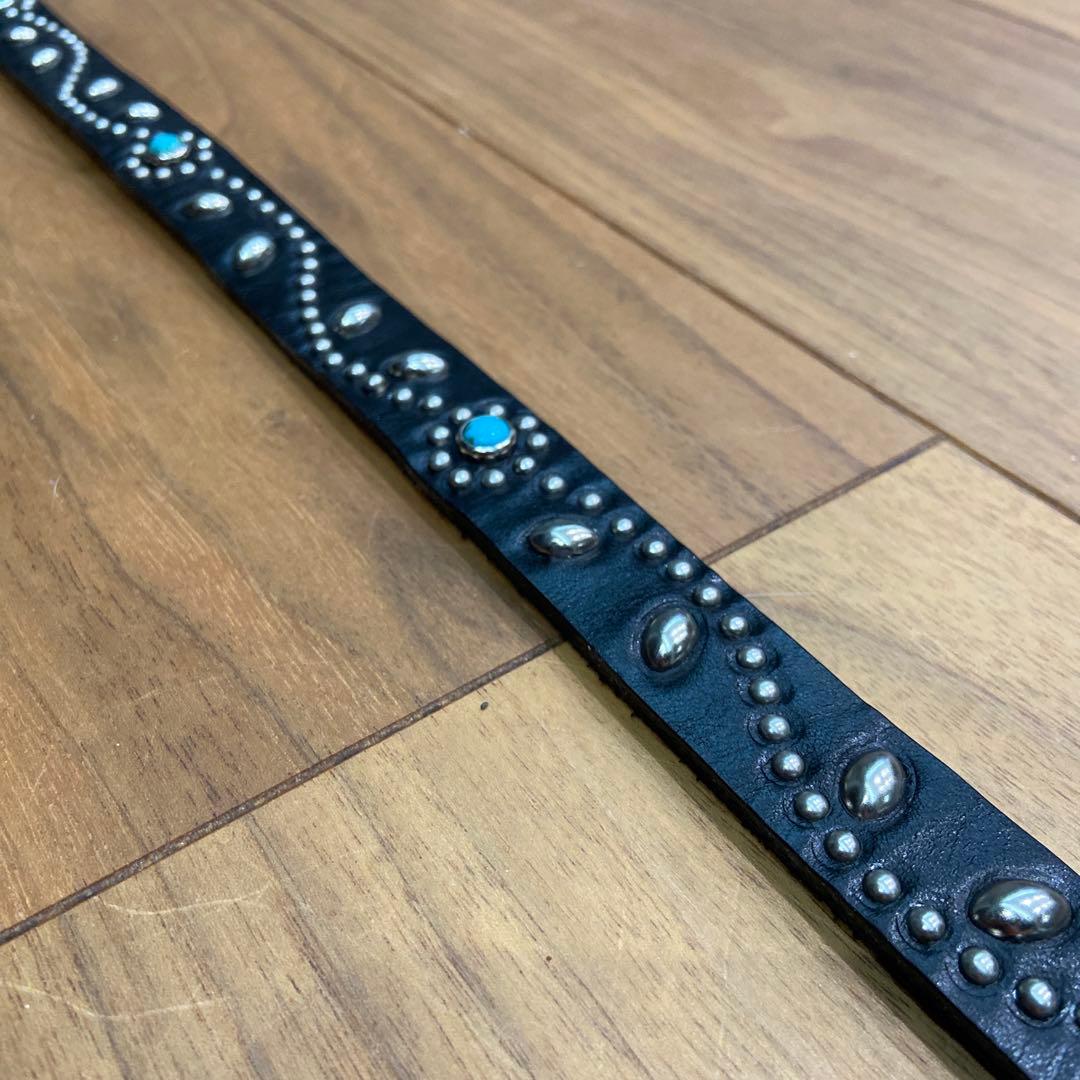 未使用 HTC ナローベルト フラワーターコイズ スタンダードカリフォルニア